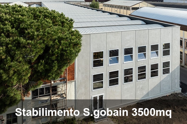 Stabilimento S. Gobain Glass 3500mq